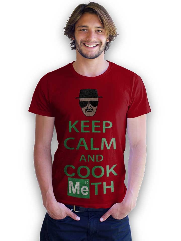 keep-calm-and-cook-meth-t-shirt bordeaux 2