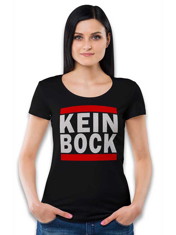 kein-bock-damen-t-shirt schwarz 2