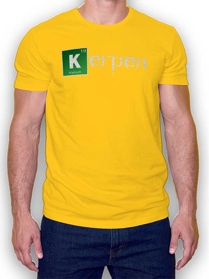Kerpen Kinder T-Shirt gelb 110 / 116