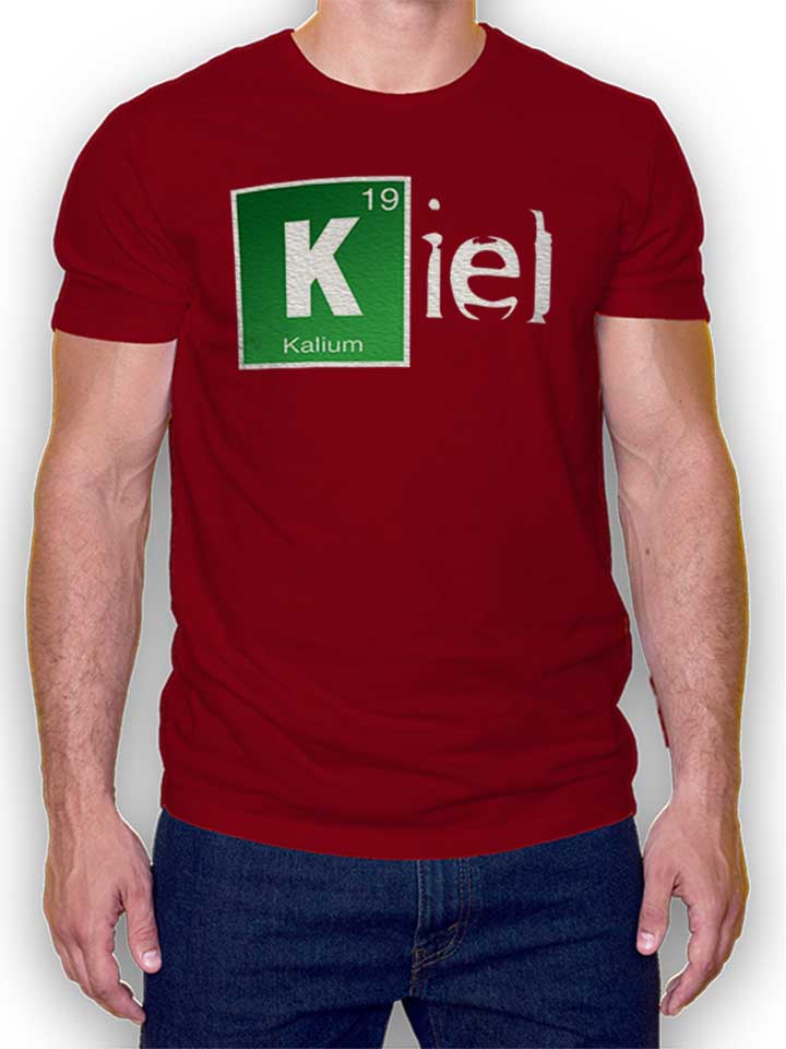 Kiel Camiseta burdeos L