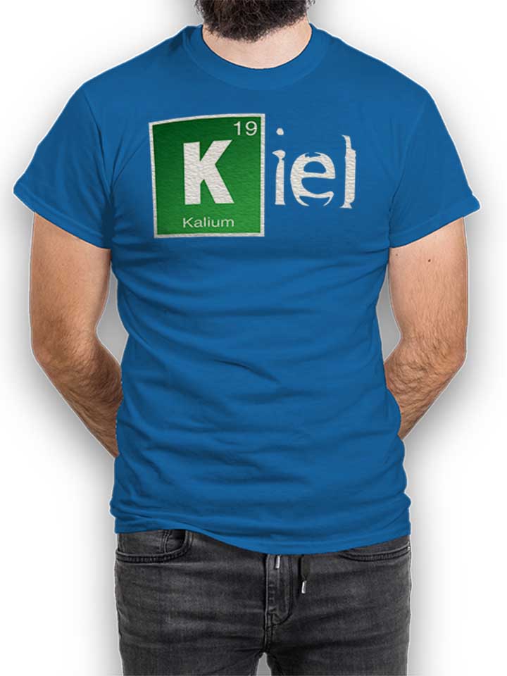 Kiel T-Shirt bleu-roi L