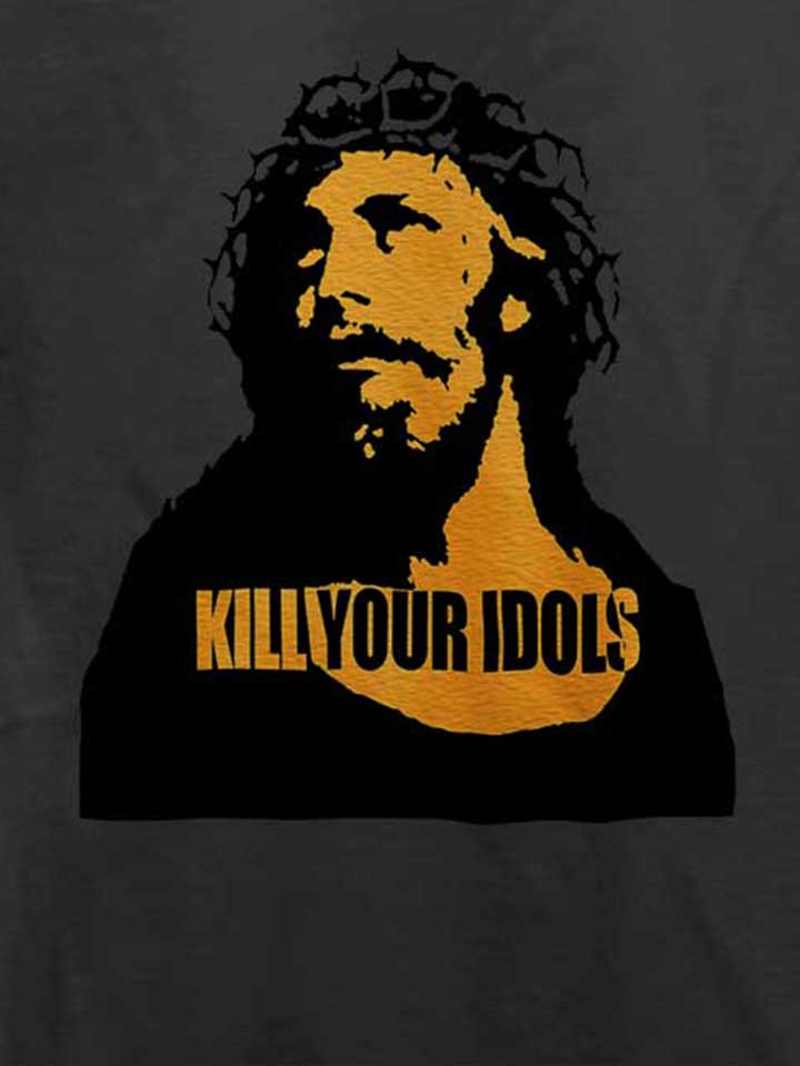 kill-your-idols-t-shirt dunkelgrau 4