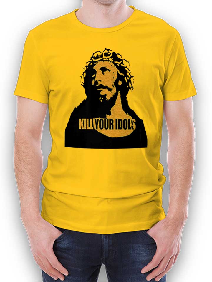 Kill Your Idols T-Shirt yellow L