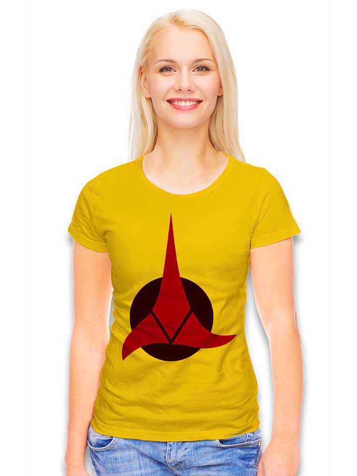 klingon-empire-logo-damen-t-shirt gelb 2
