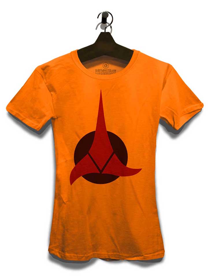 klingon-empire-logo-damen-t-shirt orange 3