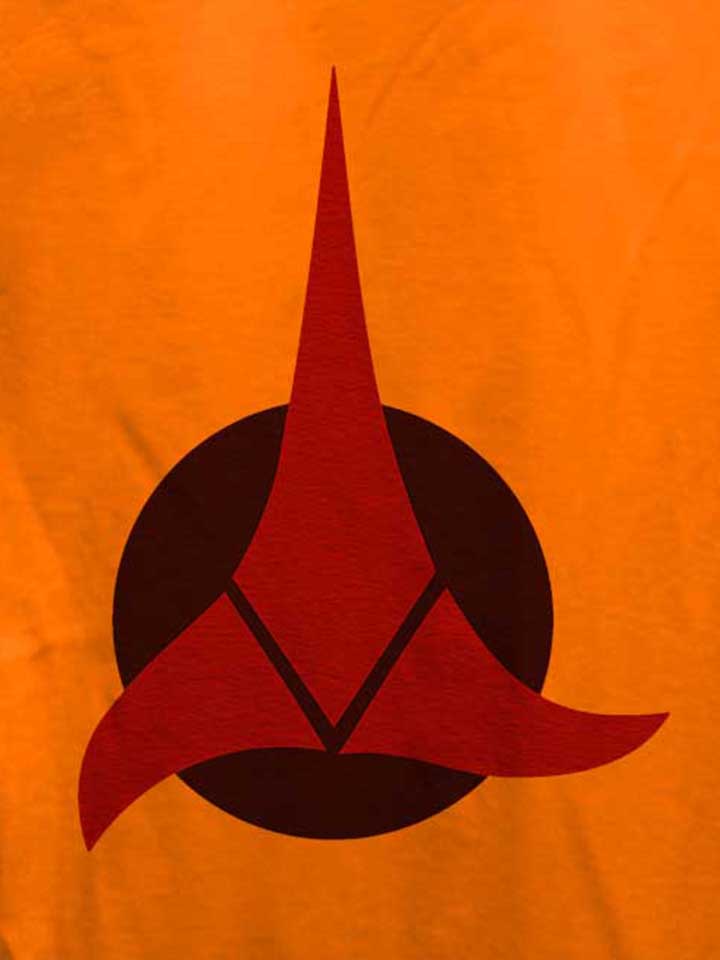 klingon-empire-logo-damen-t-shirt orange 4