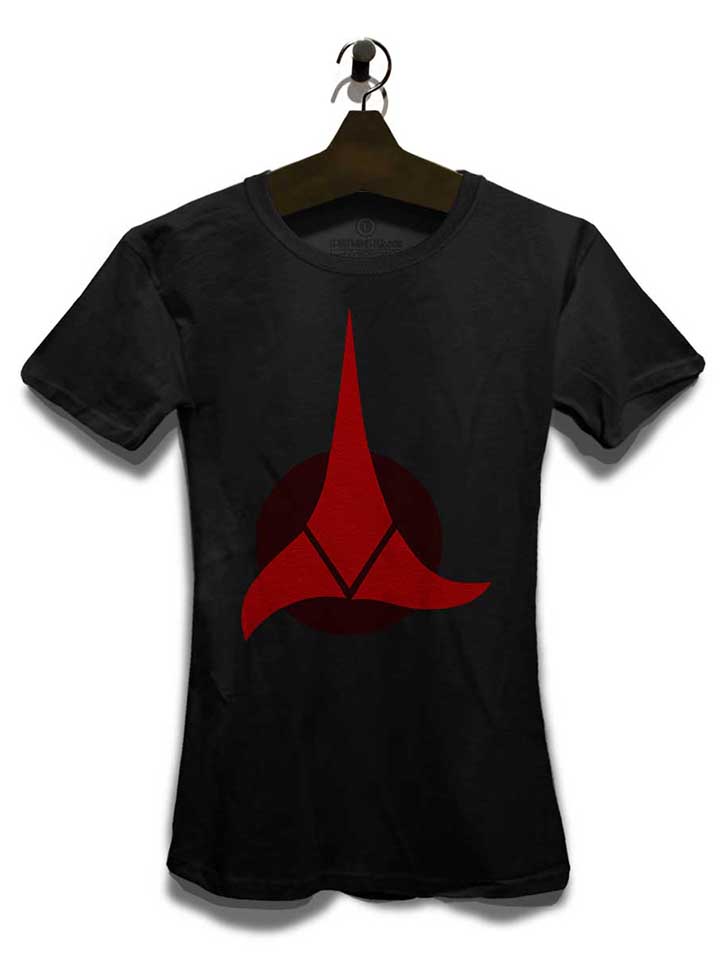 klingon-empire-logo-damen-t-shirt schwarz 3