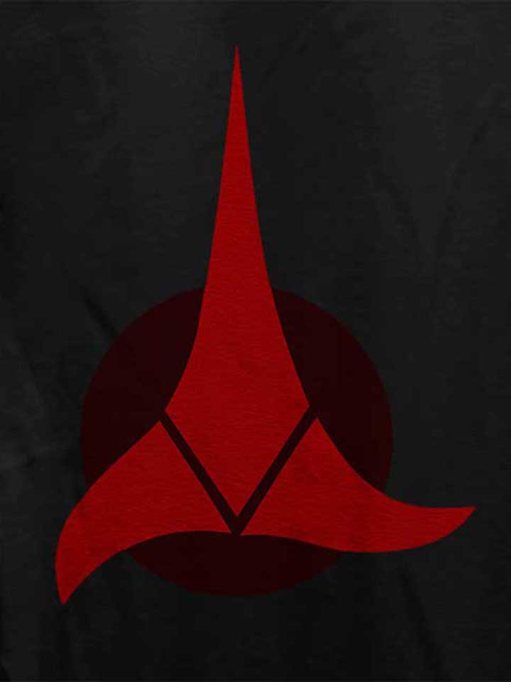 klingon-empire-logo-damen-t-shirt schwarz 4