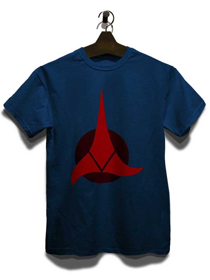 klingon-empire-logo-t-shirt dunkelblau 3