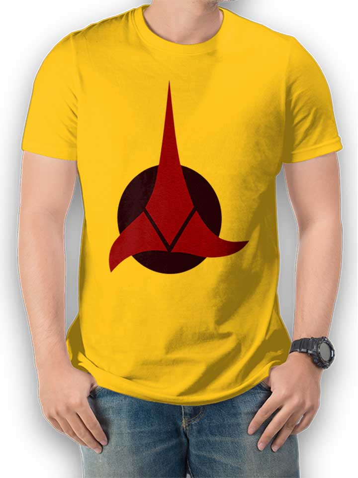 Klingon Empire Logo T-Shirt gelb L
