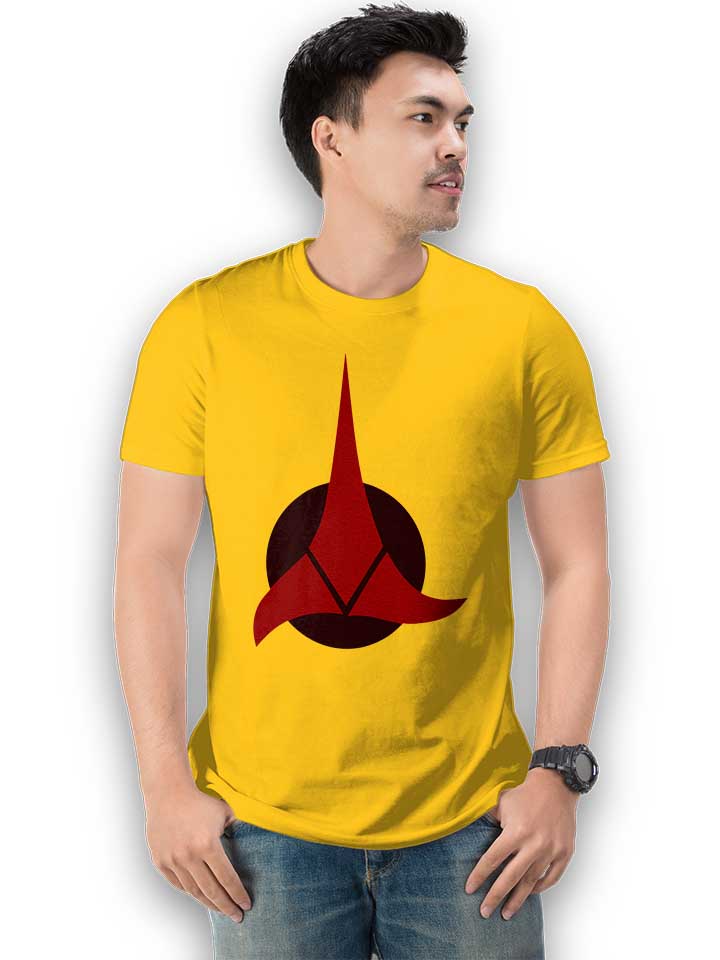 klingon-empire-logo-t-shirt gelb 2