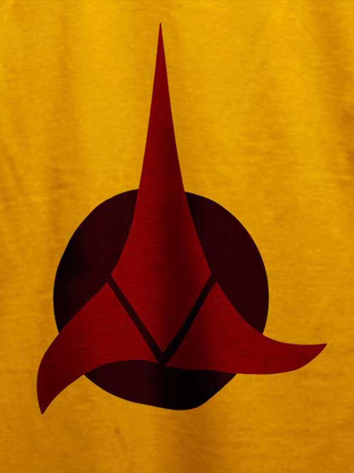 klingon-empire-logo-t-shirt gelb 4