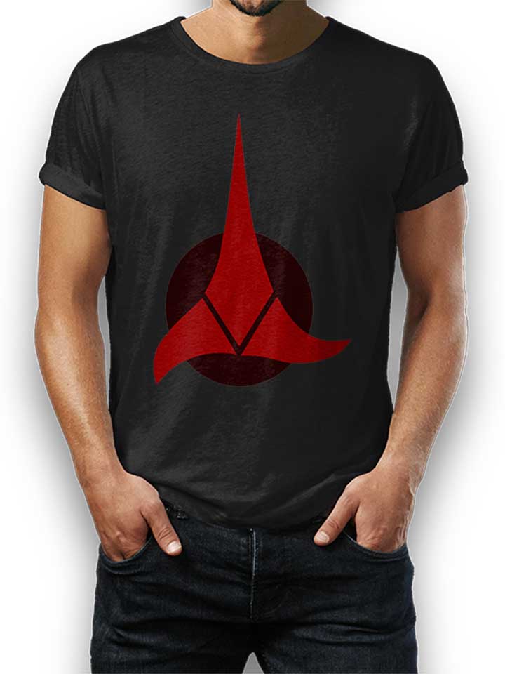 Klingon Empire Logo T-Shirt schwarz L