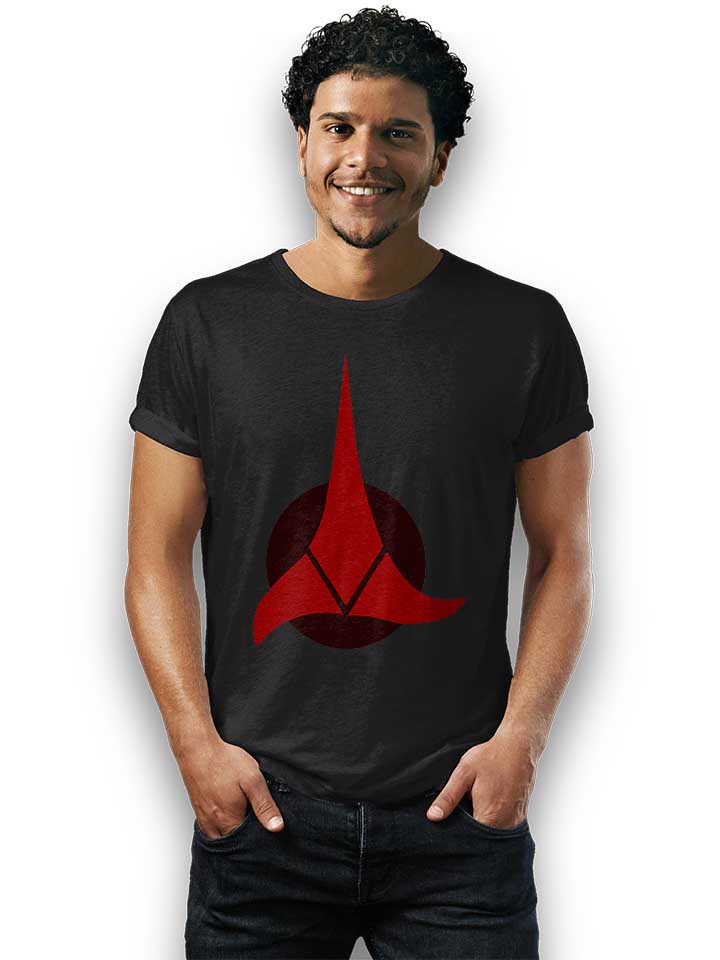 klingon-empire-logo-t-shirt schwarz 2