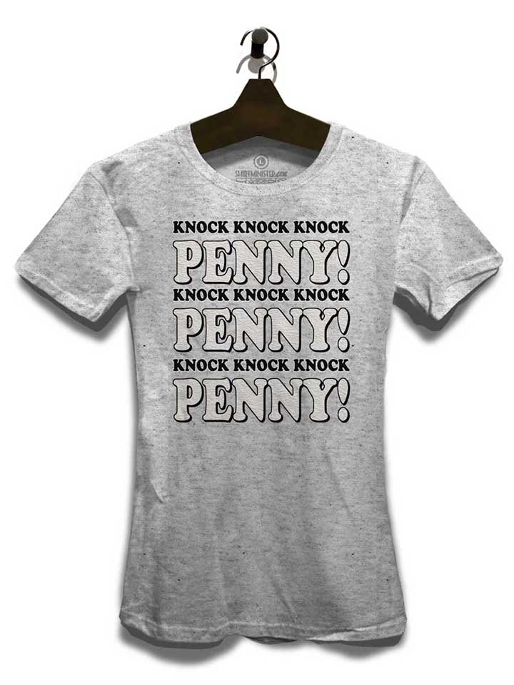 knock-knock-penny-2-damen-t-shirt grau-meliert 3