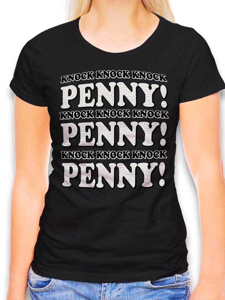 Knock Knock Penny 2 T-Shirt Femme noir L