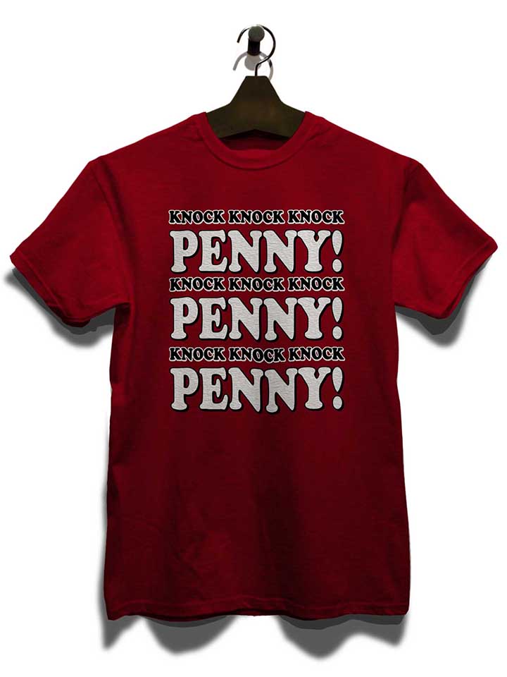 knock-knock-penny-2-t-shirt bordeaux 3