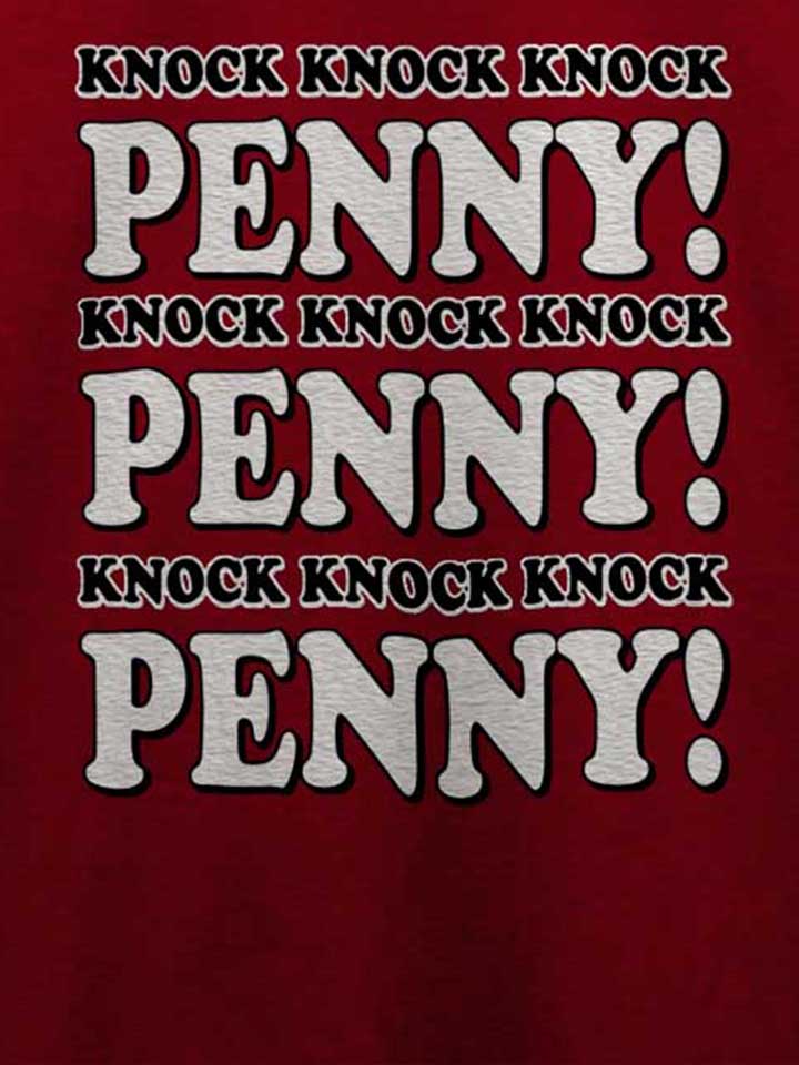knock-knock-penny-2-t-shirt bordeaux 4