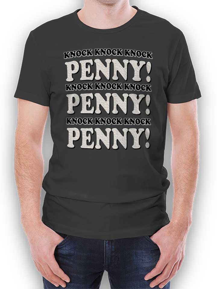 Knock Knock Penny 2 T-Shirt dunkelgrau L