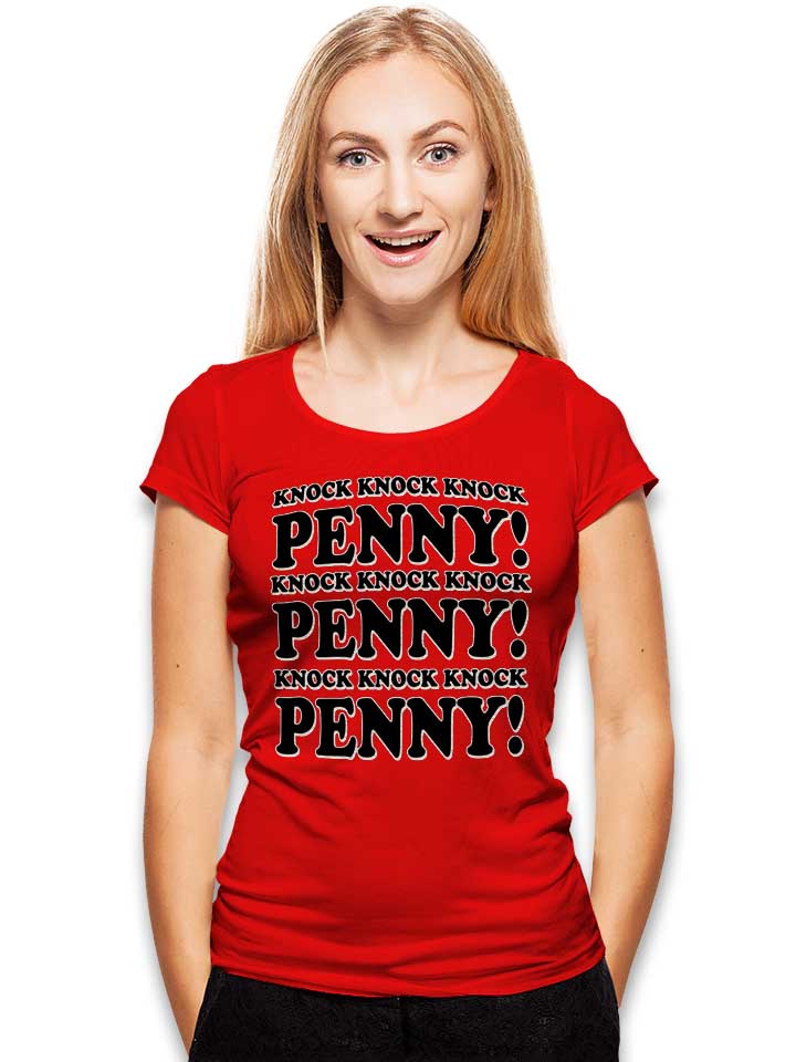 knock-knock-penny-damen-t-shirt rot 2