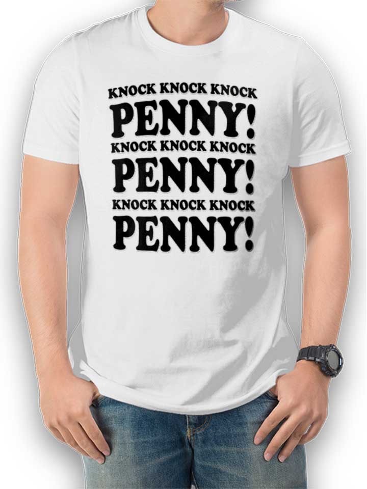 Knock Knock Penny T-Shirt weiss L