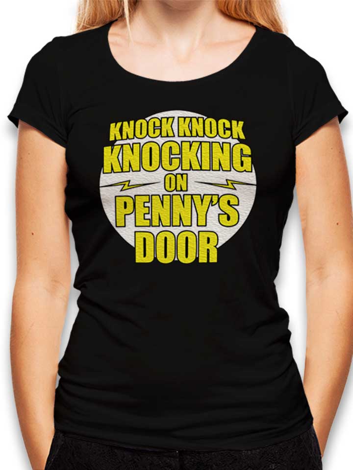 knocking-on-pennys-door-damen-t-shirt schwarz 1