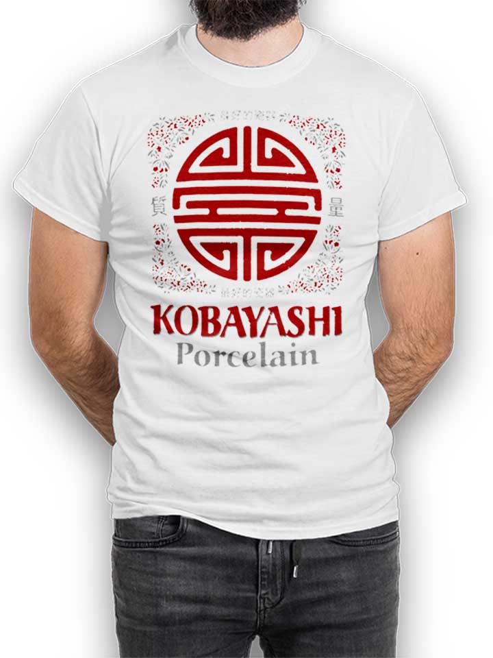 Kobayashi Porcelain T-Shirt bianco L