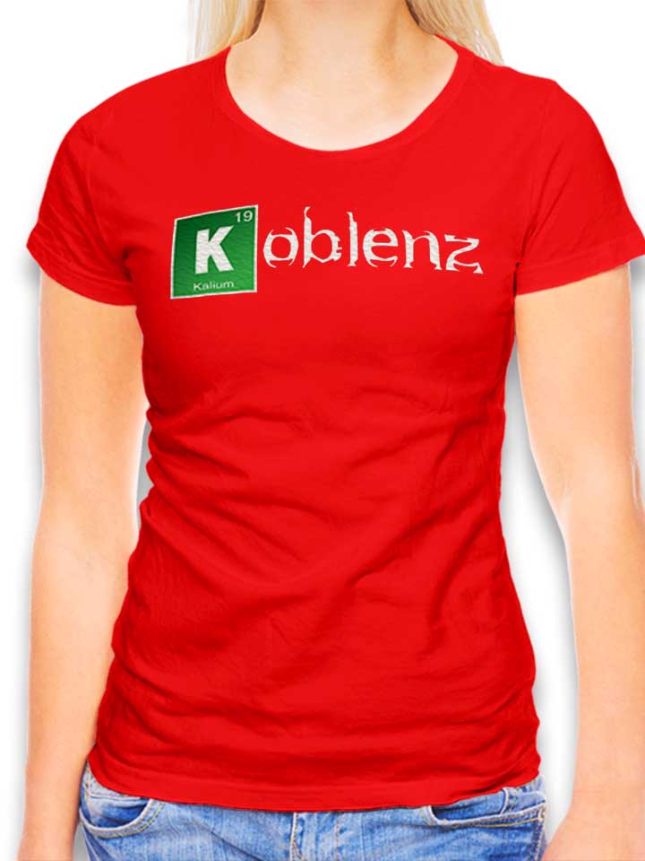 Koblenz Damen T-Shirt rot L