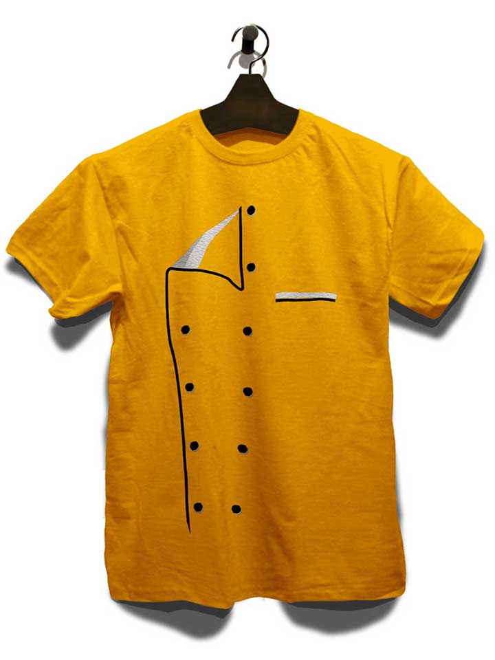 kochjacke-t-shirt gelb 3