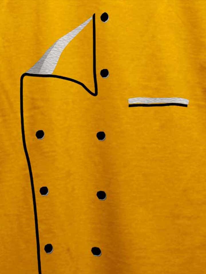 kochjacke-t-shirt gelb 4