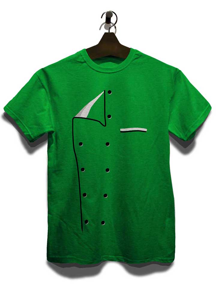 kochjacke-t-shirt gruen 3