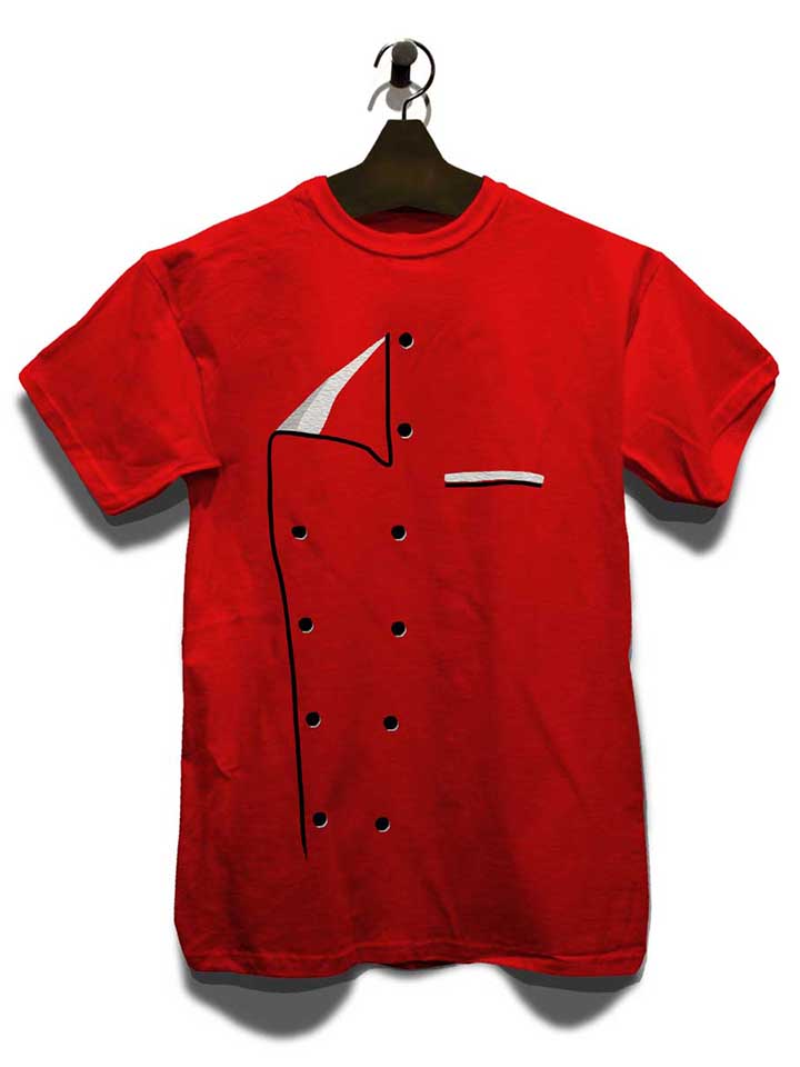 kochjacke-t-shirt rot 3