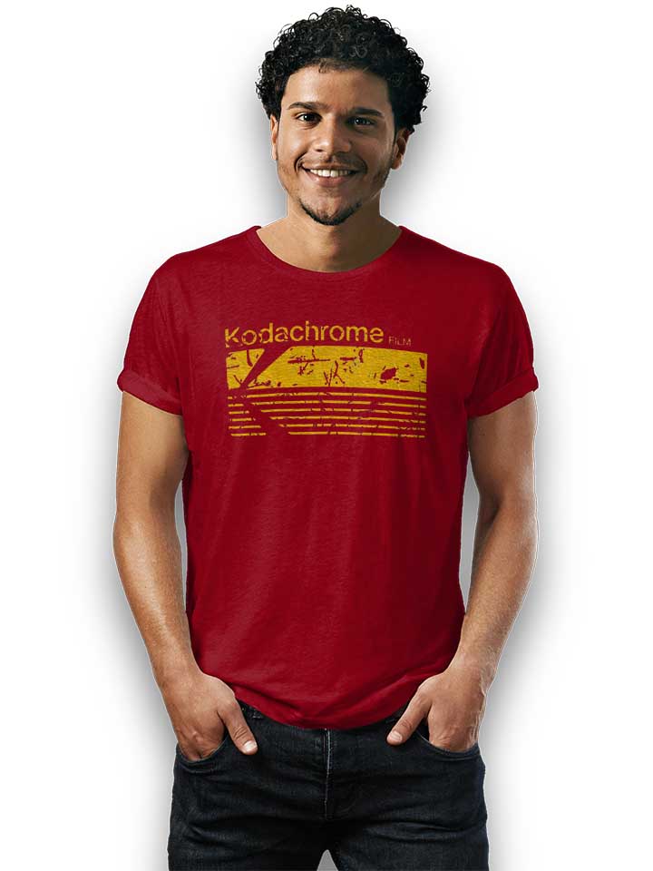 kodachrome-film-vintage-t-shirt bordeaux 2
