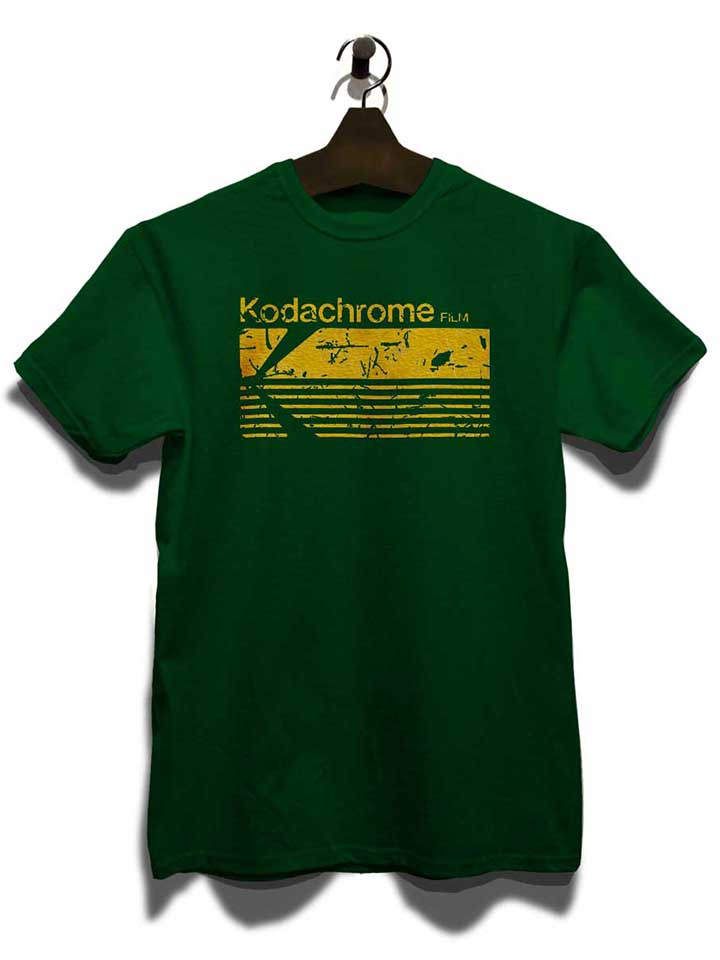 kodachrome-film-vintage-t-shirt dunkelgruen 3