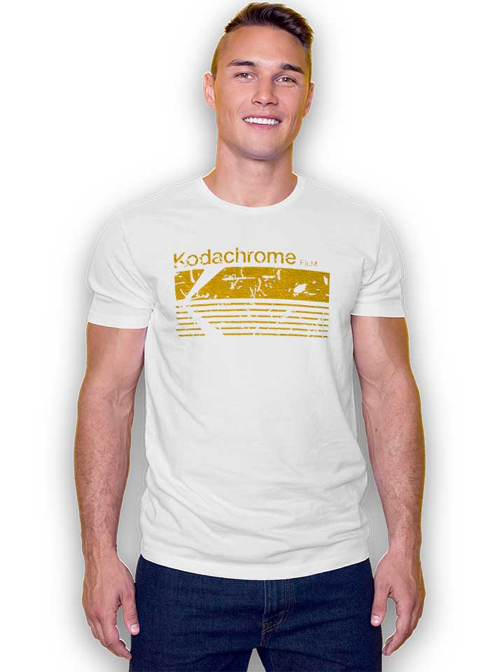 kodachrome-film-vintage-t-shirt weiss 2