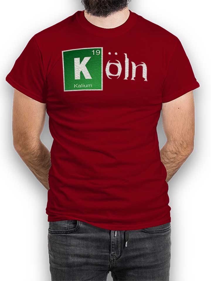 koeln-t-shirt bordeaux 1