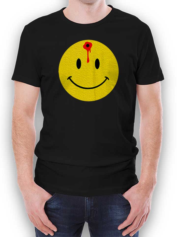 Kopfschuss Smiley T-Shirt black L