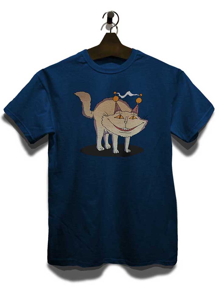 kosmokatze-t-shirt dunkelblau 3