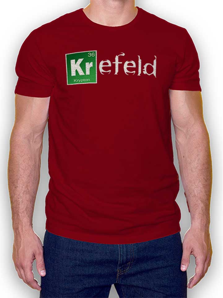 Krefeld T-Shirt bordeaux L