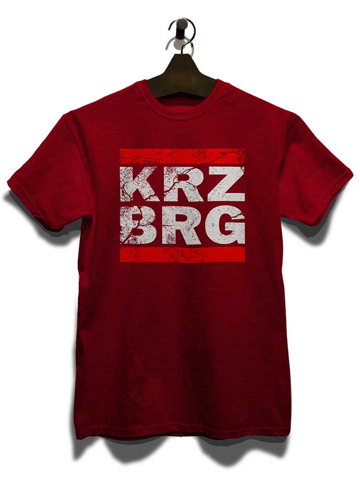 kreuzberg-vintage-t-shirt bordeaux 3