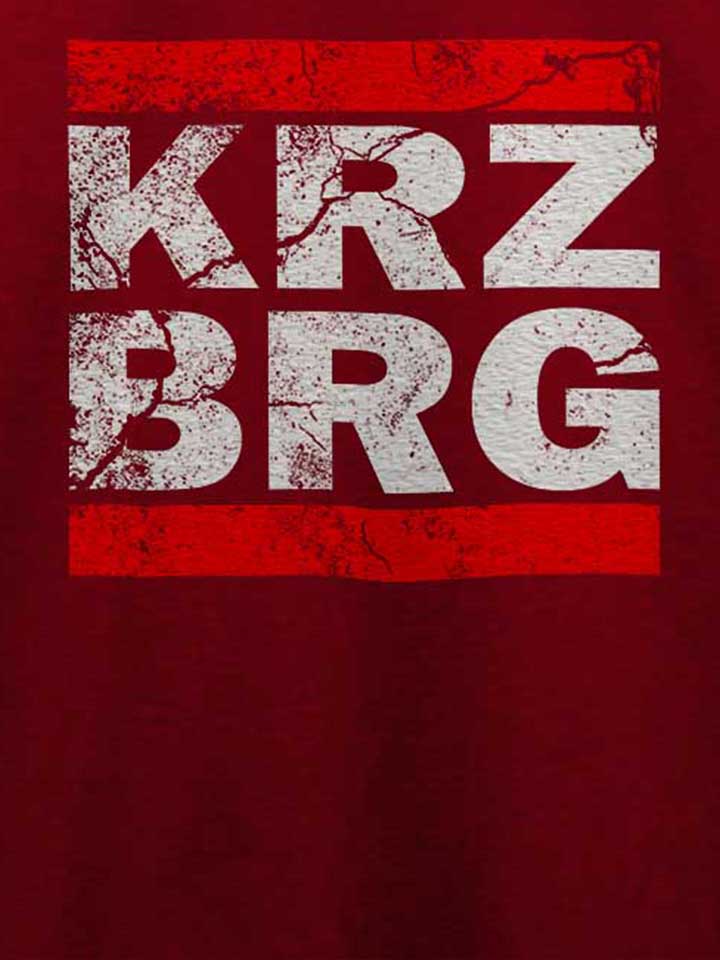 kreuzberg-vintage-t-shirt bordeaux 4