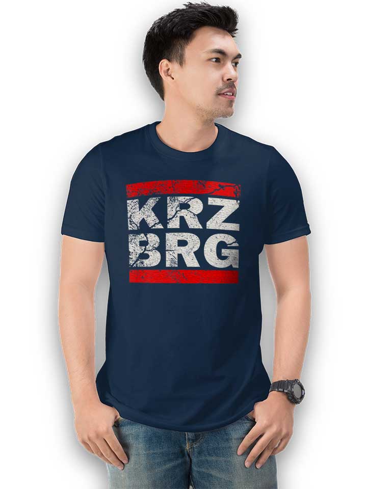 kreuzberg-vintage-t-shirt dunkelblau 2
