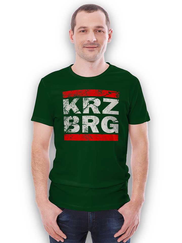 kreuzberg-vintage-t-shirt dunkelgruen 2