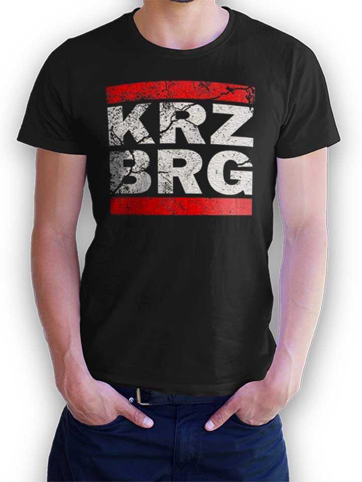 kreuzberg-vintage-t-shirt schwarz 1