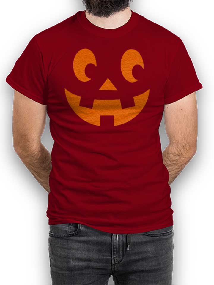 Kuerbis Face T-Shirt maroon L