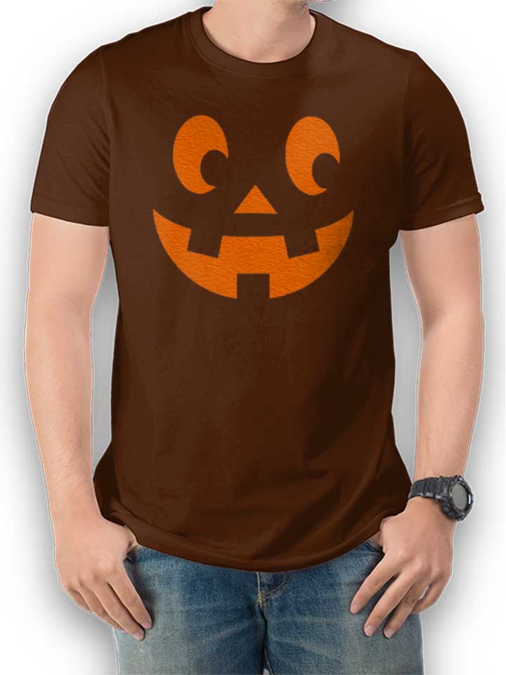 Kuerbis Face T-Shirt brown L