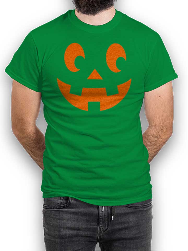 Kuerbis Face T-Shirt verde L