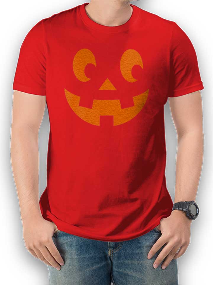 Kuerbis Face T-Shirt rouge L