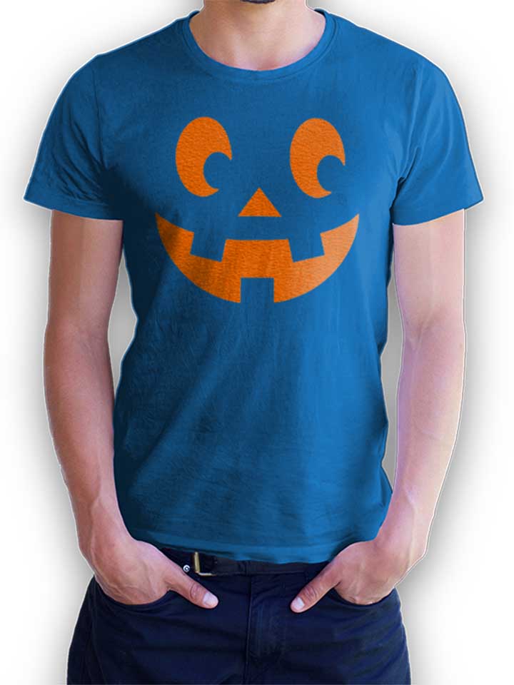 Kuerbis Face T-Shirt royal-blue L