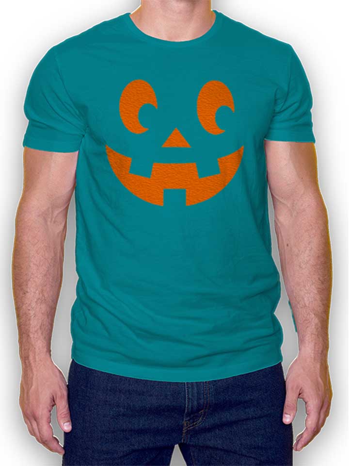 Kuerbis Face T-Shirt turquoise L
